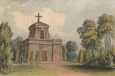 Mausoleum at Trentham 1824. Creator: John Gendall