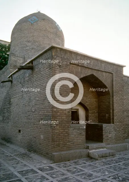 Mausoleum containing Tomb of Esther and Mardechai, Hamadan, Iran, Sasanian era, 5th century (1994). Creator: LTL.