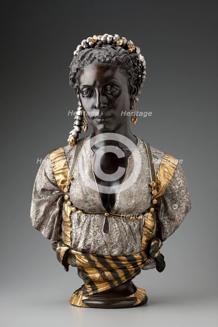 Mauresque Noire (Black Moorish Woman), 1856. Creator: Charles-Henri-Joseph Cordier.