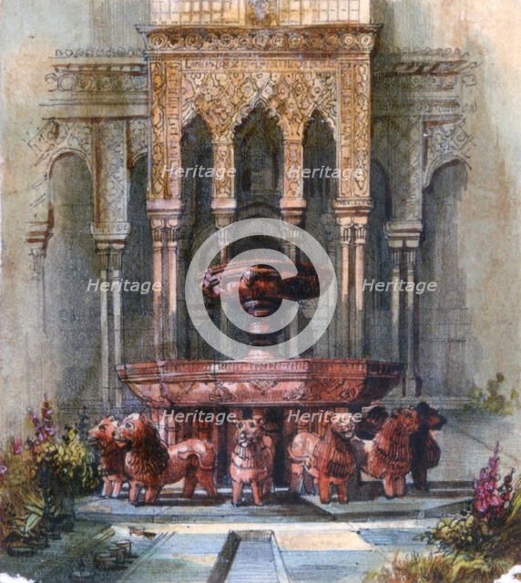 'Mauresque Fountain', 1820-1876. Artist: George Sand
