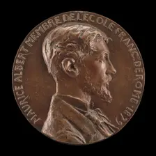 Maurice Albert, 1854-1907, 1879. Creator: Louis Oscar Roty