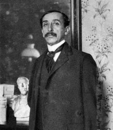 Maurice Barres, French journalist, novelist and politician, 1914
