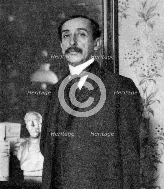 Maurice Barres, French journalist, novelist and politician, 1914. Artist: Unknown