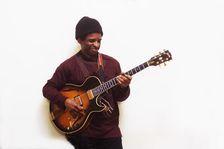 Maurice Brown, Basil Hodge Quintet, Jazz Africa, Loughton Methodist Church, Essex, Apr 2023. Creator: Brian O'Connor