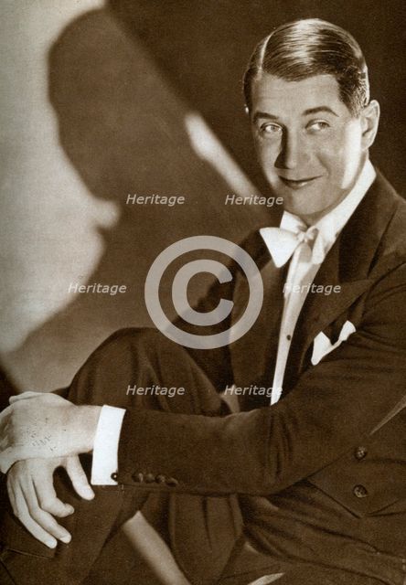 Maurice Chevalier, French actor, 1933. Artist: Unknown