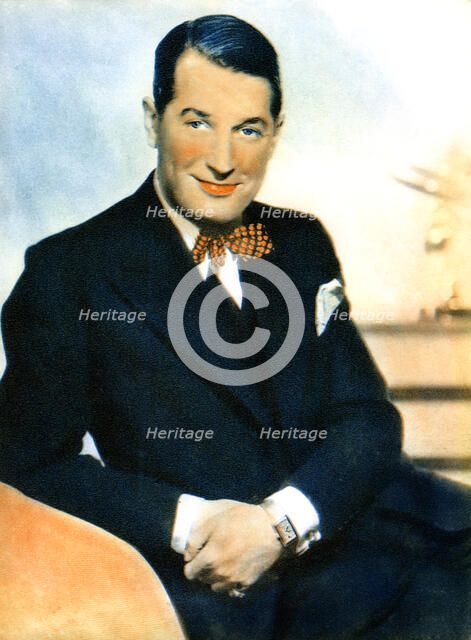 Maurice Chevalier, French actor and popular entertainer, 1934-1935. Artist: Unknown