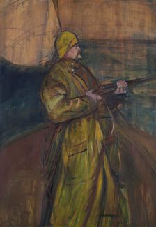 Maurice Joyant (1864-1930), 1900. Creator: Toulouse-Lautrec, Henri, de (1864-1901)