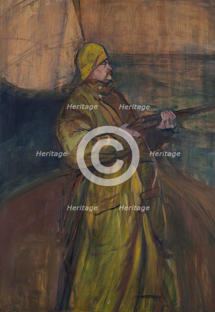 Maurice Joyant (1864-1930), 1900. Creator: Toulouse-Lautrec, Henri, de (1864-1901).