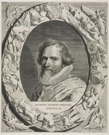 Maurice of Nassau. Creator: Jonas Suyderhoef (Dutch, c. 1613-1686)