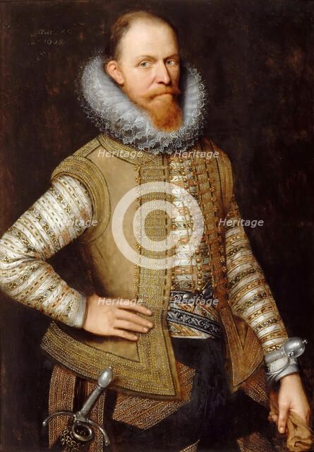 Maurice of Nassau, Prince of Orange (1567-1625). Artist: Mierevelt, Michiel Jansz. van (1566-1641)