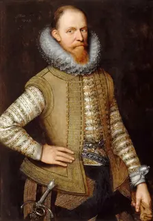 Maurice of Nassau, Prince of Orange (1567-1625). Artist: Mierevelt, Michiel Jansz. van (1566-1641)