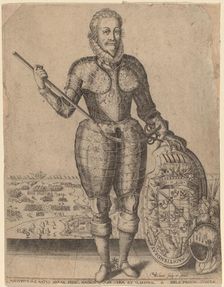 Maurice of Nassau, Prince of Orange. Creator: Christoffel van Sichem I