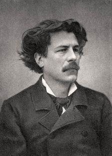 Maurice Rollinat, French poet, 1888