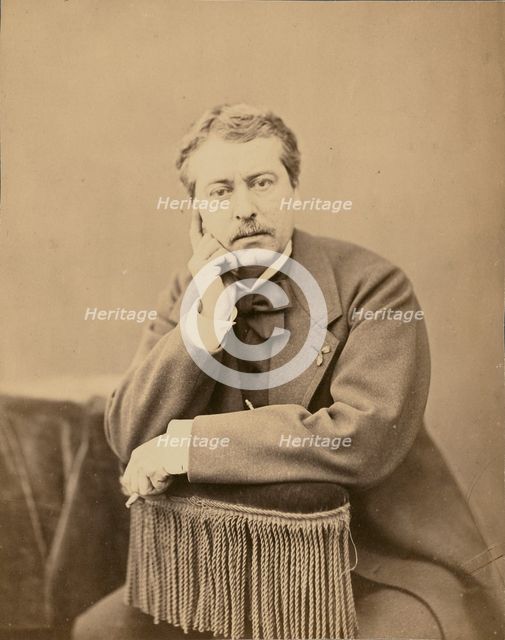 Maurice Sand, 1860-1865. Creator: Nadar.