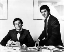 Maurice Saatchi (1946- ) and Charles Saatchi (1943- ), Advertising Executives. Creator: Unknown