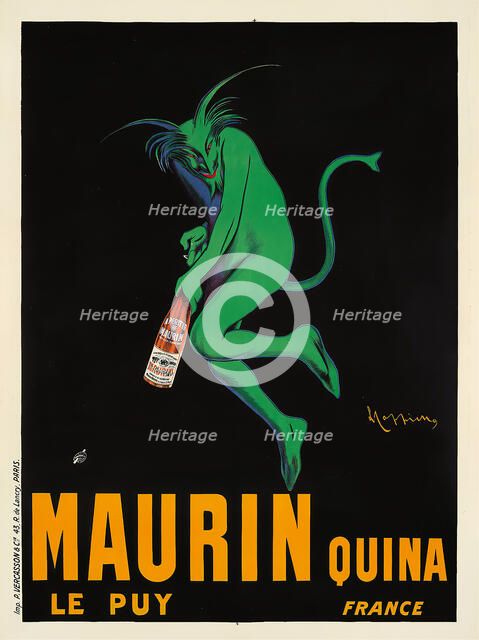 Maurin Quina, 1906. Creator: Cappiello, Leonetto (1875-1942).