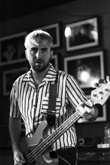 Max Battista, Eater live at 100 Club, London, Mar 2023. Creator: Annapaola Marchesani