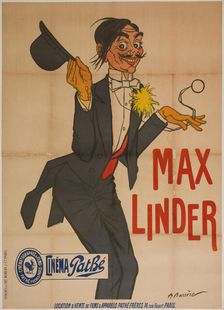 Max Linder , 1910. Creator: Barrère, Adrien (1877-1931)
