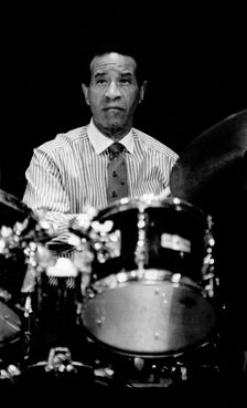 Max Roach, Royal Festival, Hall, London, 1989. Artist: Brian O'Connor