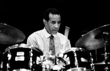 Max Roach, Royal Festival Hall, London, 1989. Artist: Brian O'Connor