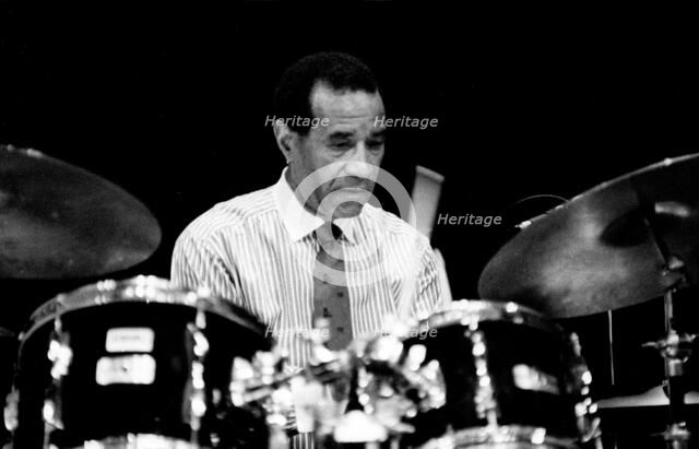Max Roach, Royal Festival Hall, London, 1989. Artist: Brian O'Connor.