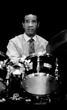 Max Roach, Royal Festival, Hall, London, 1989. Artist: Brian O'Connor