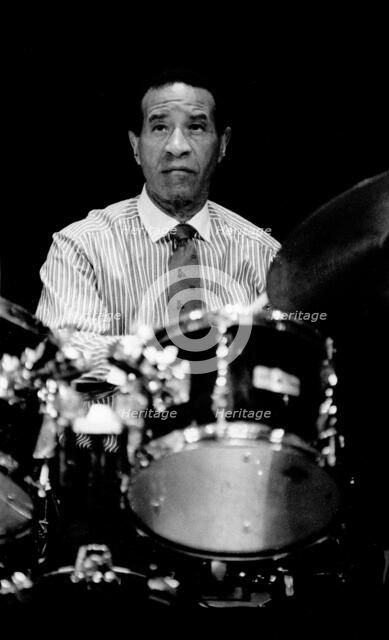 Max Roach, Royal Festival, Hall, London, 1989. Artist: Brian O'Connor.