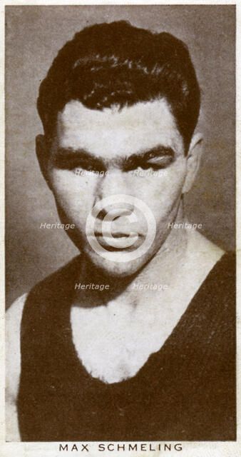 Max Schmeling, German boxer, 1938. Artist: Unknown
