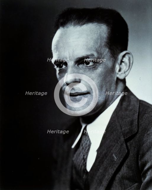 Max Theiler, about 1951. Creator: Pach Bros.