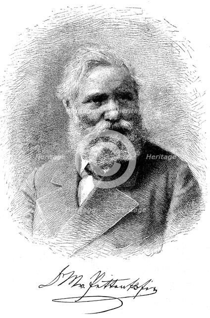 Max von Pettenkofer (1818-1901), German chemist and physician. Artist: Unknown