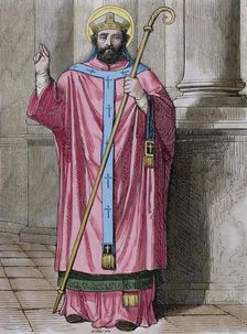 Maximus the Confessor, 1852. Creator: Cibera