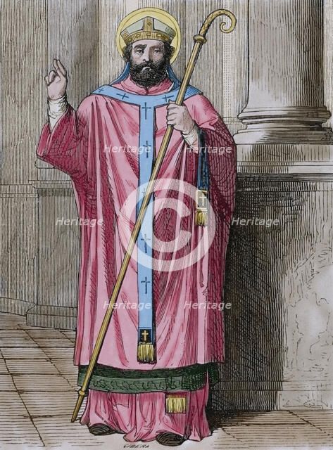 Maximus the Confessor, 1852.  Creator: Cibera.