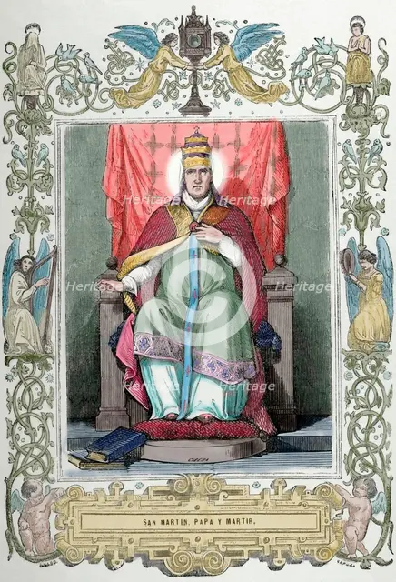 Maximus the Confessor, 1852.  Creator: Cibera.