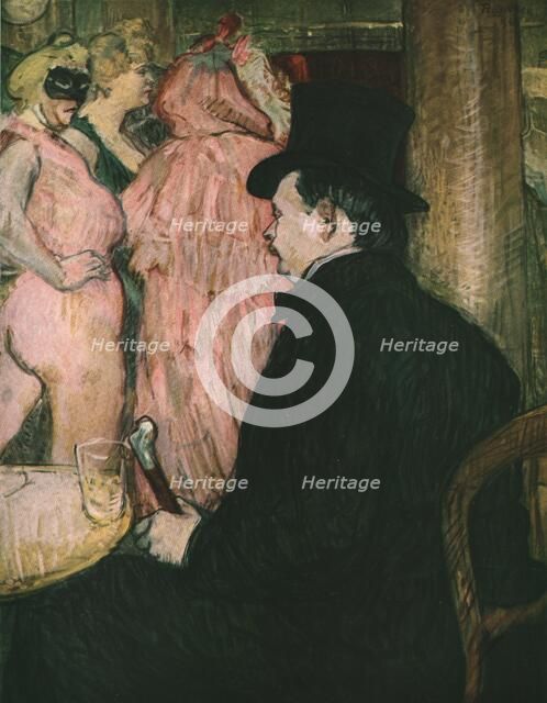 'Maxime Dethomas', 1896, (1952). Creator: Henri de Toulouse-Lautrec.