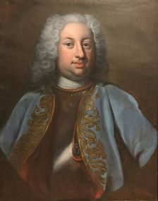 Maximilian, 1689-1753, Prince of Hesse-Kassel, 18th century. Creator: Georg Engelhard Schroder