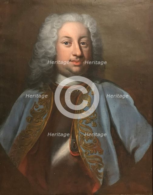 Maximilian, 1689-1753, Prince of Hesse-Kassel, 18th century. Creator: Georg Engelhard Schroder.
