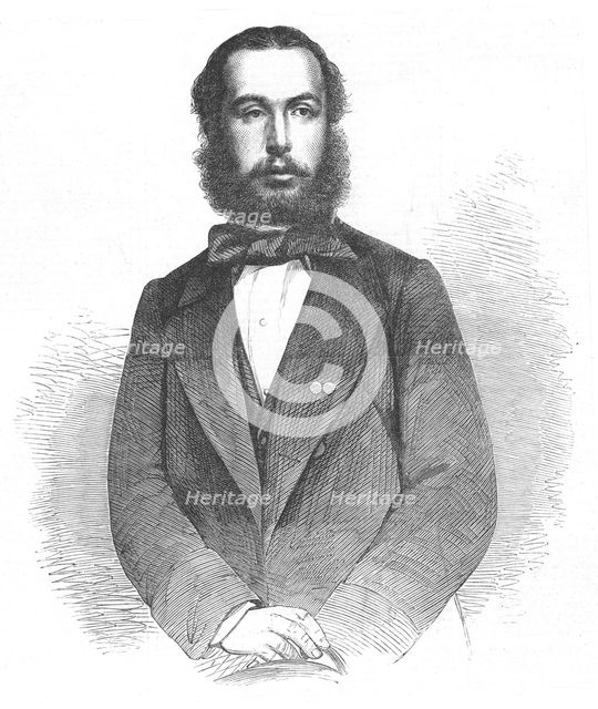 Maximilian, Emperor of Mexico, 1864. Artist: Unknown