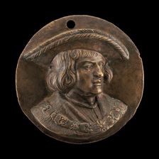 Maximilian I, 1459-1519, Archduke of Austria, Holy Roman Emperor 1494. Creator: Georg Schweigger