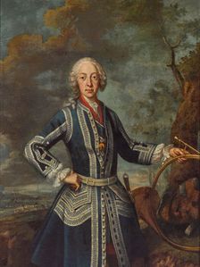 Maximilian III Joseph (1727-1777), Elector of Bavaria, in hunting dress
