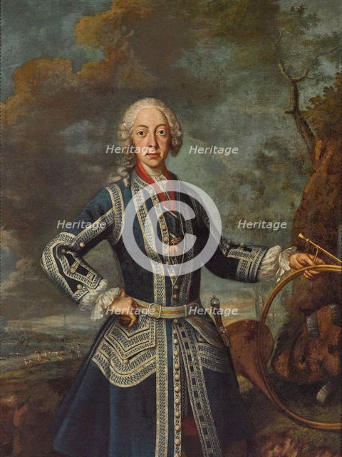Maximilian III Joseph (1727-1777), Elector of Bavaria, in hunting dress.