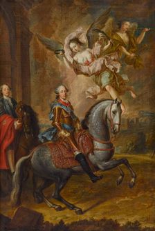 Maximilian III Joseph (1727-1777), Elector of Bavaria, on horseback