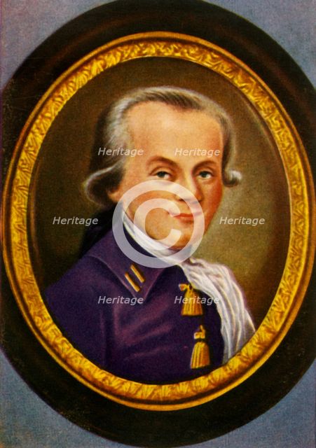 'Maximilian Marie Isidor Robespierre', (1933). Creator: Unknown.
