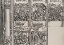 Maximilian's Alliance with Henry VIII; The Double Wedding in Vienna; The Campaign in Gelde..., 1515. Creator: Hieronymus Andreae