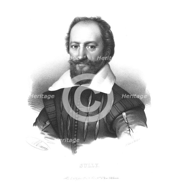 Maximilien de Bethune, Duke of Sully, (c1820s). Artist: Maurin.