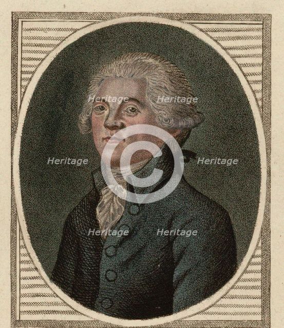 Maximilien de Robespierre (1758-1794) , 1792.