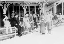 Maxine Elliot [i.e., Elliott] at St. Moritz, between c1910 and c1915. Creator: Bain News Service