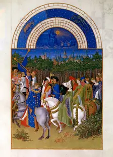 May, 1412-1416. Artist: Paul Limbourg