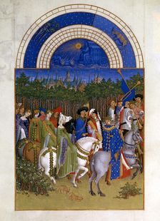 May, 1412-1416. Artist: Paul Limbourg