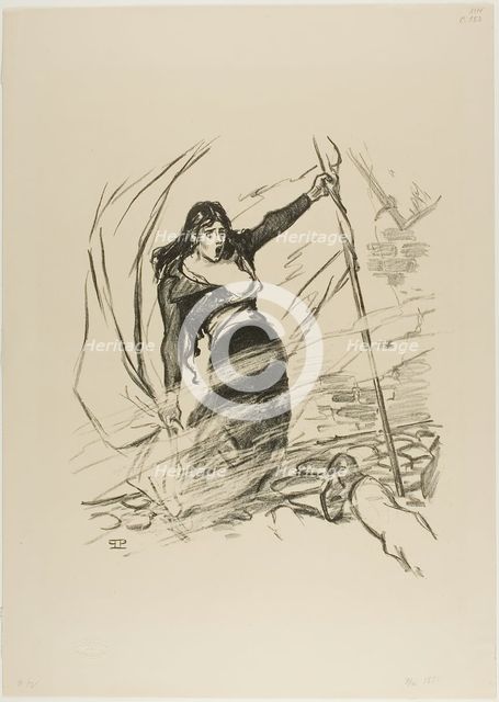 May 1871, May 1894. Creator: Theophile Alexandre Steinlen.