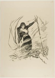 May 1871, May 1894. Creator: Theophile Alexandre Steinlen